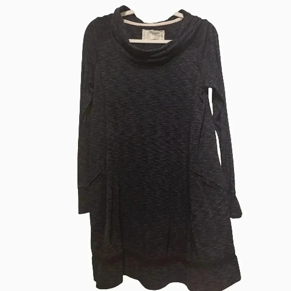 Saturday Sunday blue and black longsleeve dress/tunic Size Small